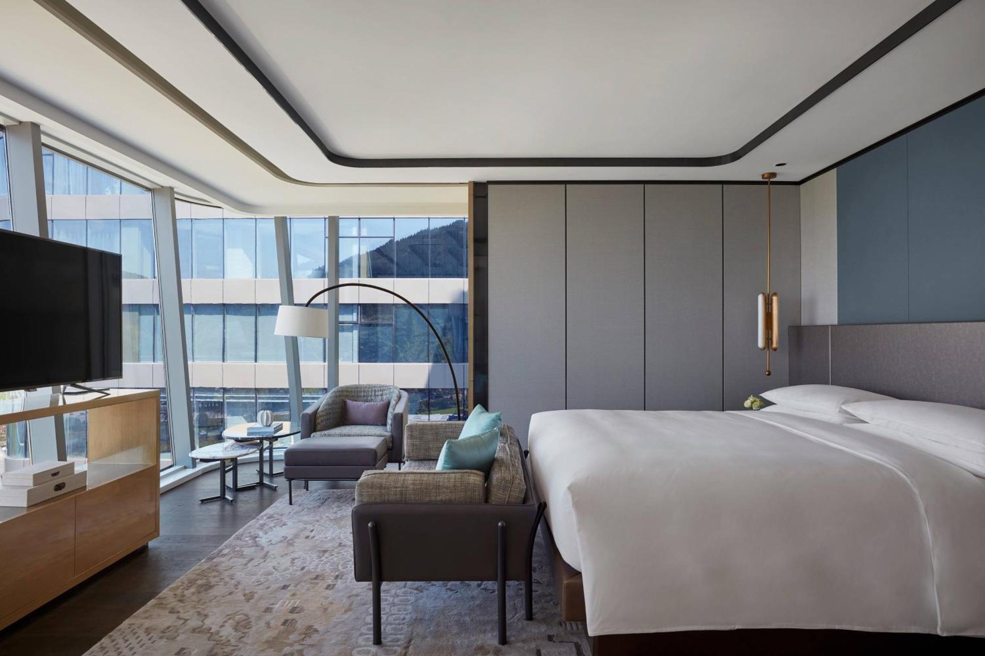 Xuzhou Marriott Hotel Lakeview Exterior foto